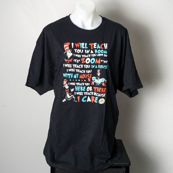 NWT Dr. Suess teachers T shirt - 2 XL - Picture 1 of 5